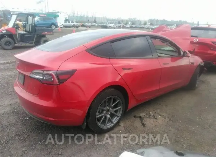 TESLA MODEL 3 2022 vin 5YJ3E1EA8NF163042 from auto auction Caiaai