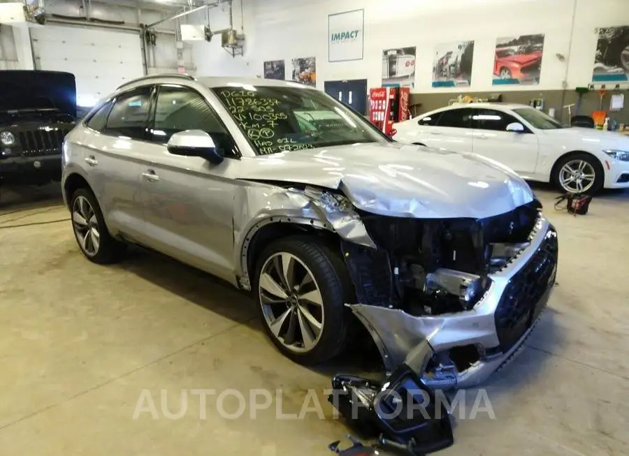 AUDI SQ5 SPORTBACK PREMIUM 2022 vin WA114AFY3N2100305 from auto auction Caiaai