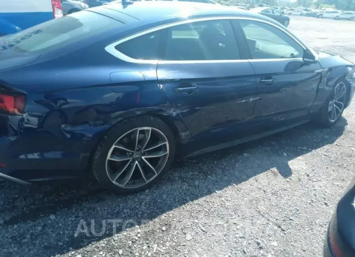 AUDI S5 SPORTBACK TECHNIK 2018 vin WAUC4CF59JA082888 from auto auction Caiaai