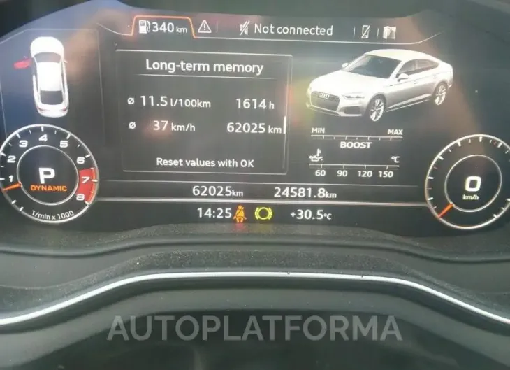 AUDI S5 SPORTBACK TECHNIK 2018 vin WAUC4CF59JA082888 from auto auction Caiaai