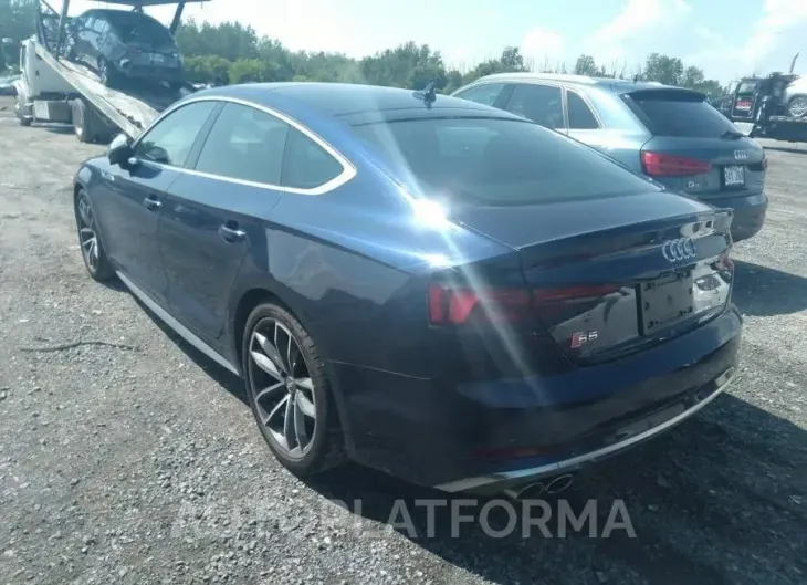 AUDI S5 SPORTBACK TECHNIK 2018 vin WAUC4CF59JA082888 from auto auction Caiaai