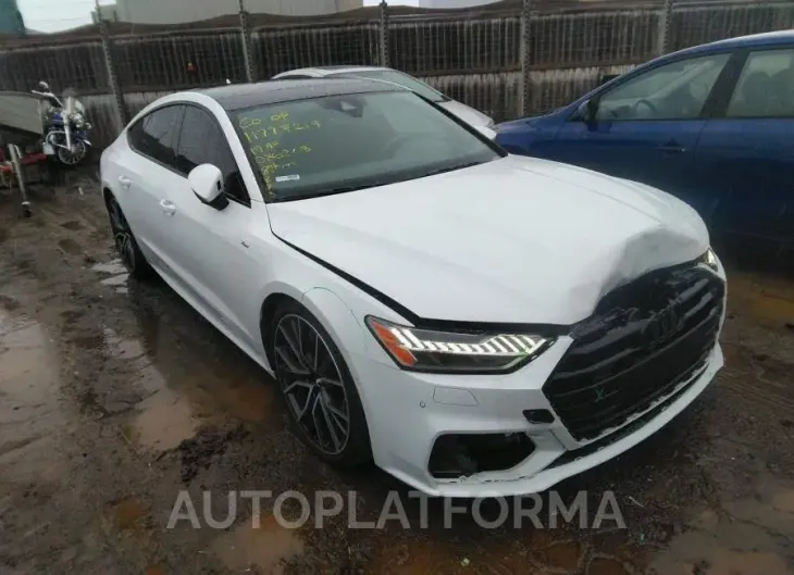 AUDI A7 PRESTIGE S-LINE 2019 vin WAUV2AF20KN086203 from auto auction Caiaai