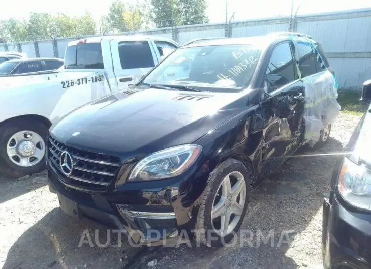 MERCEDES-BENZ M-CLASS ML 350 BLUETEC 2015 vin 4JGDA2EB7FA537600 from auto auction Caiaai