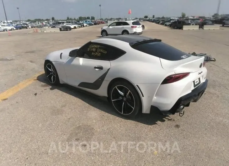 TOYOTA SUPRA GR TURBO 2020 vin WZ1DB4C03LW022320 from auto auction Caiaai