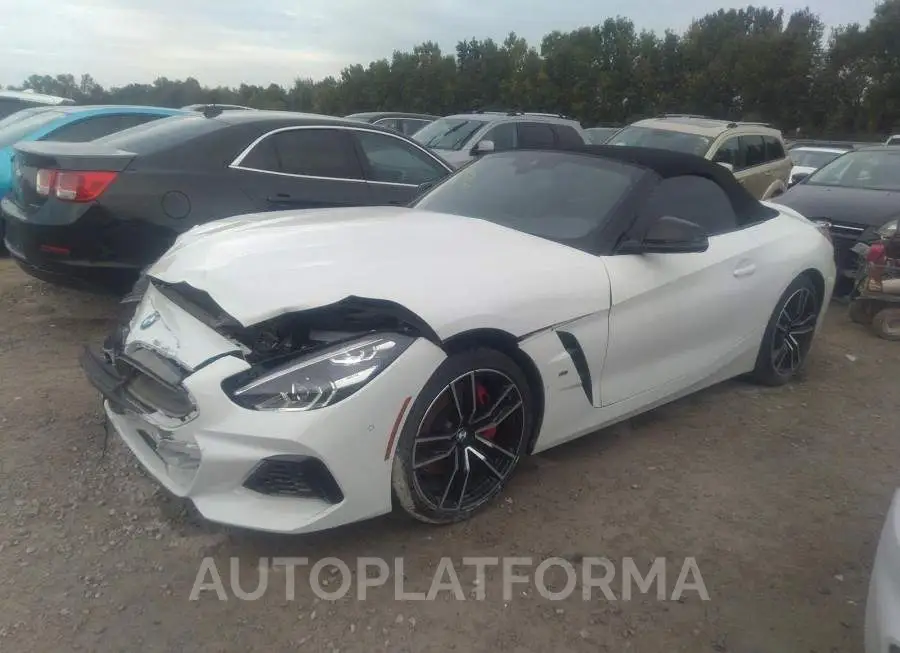 BMW Z4 M40I 2022 vin WBAHF9C07NWX46187 from auto auction Caiaai