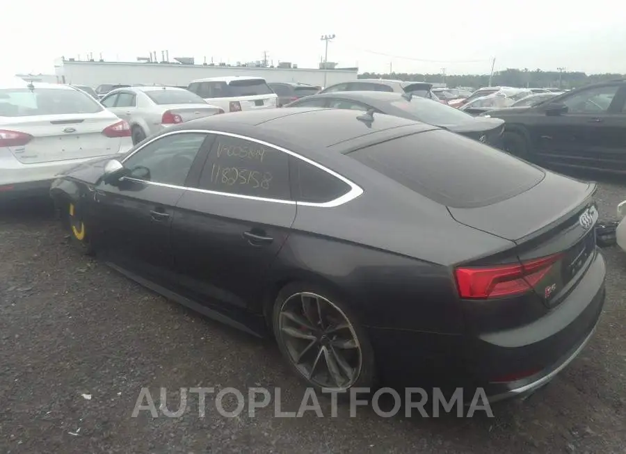 AUDI S5 2018 vin WAUC4CF5XJA005849 from auto auction Caiaai