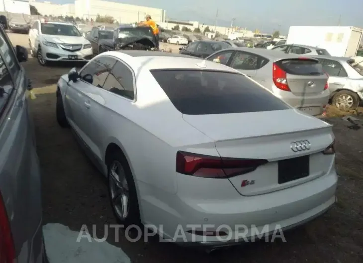 AUDI S5 COUPE PROGRESSIV 2018 vin WAUP4AF52JA100430 from auto auction Caiaai