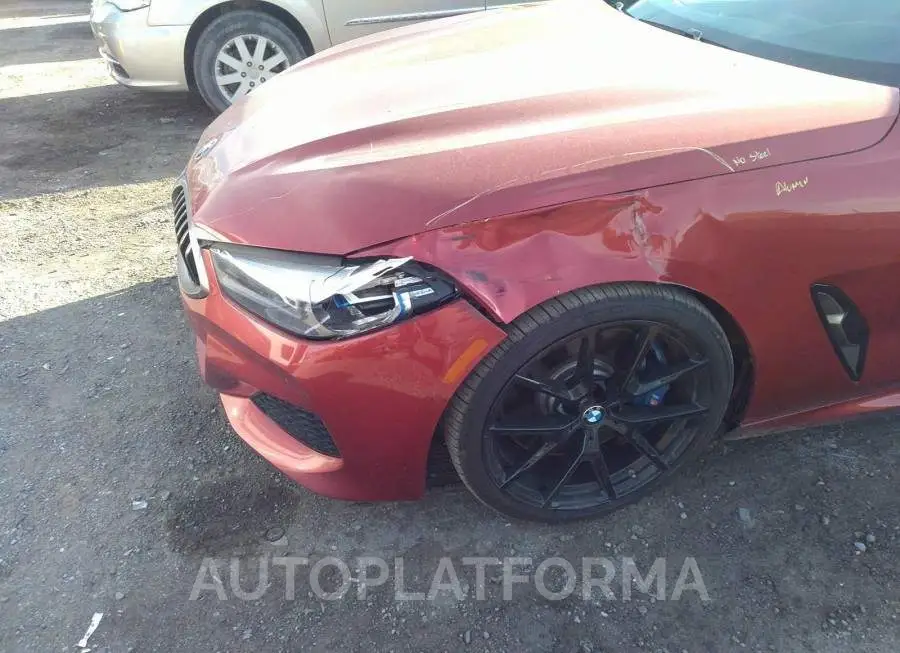 BMW 8 SERIES M850I XDRIVE 2019 vin WBABC4C54KBJ35601 from auto auction Caiaai