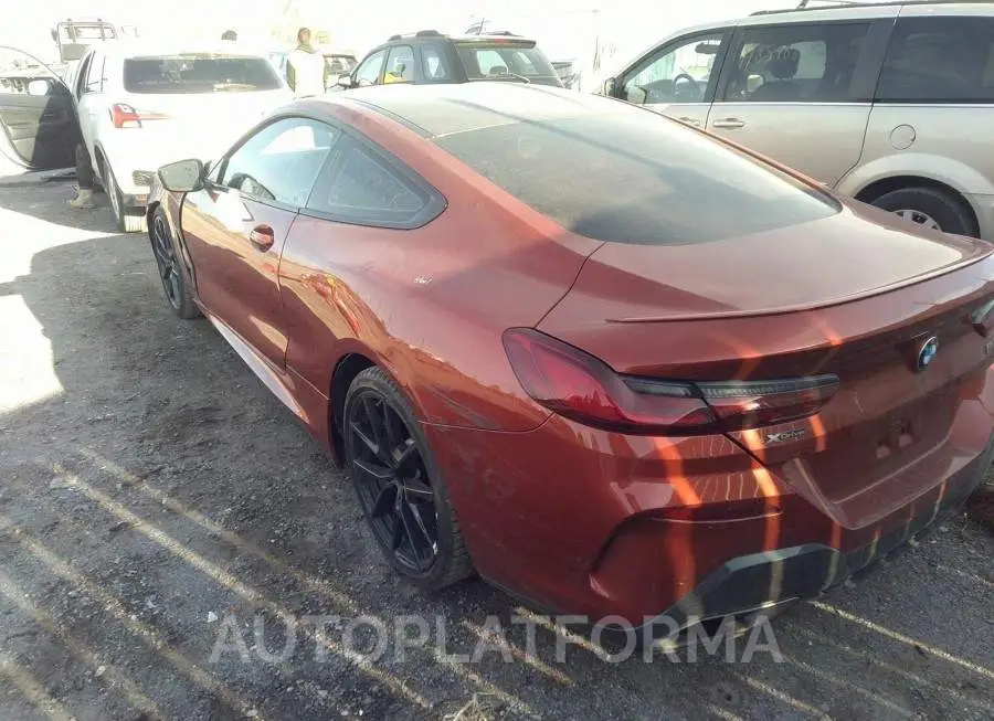 BMW 8 SERIES M850I XDRIVE 2019 vin WBABC4C54KBJ35601 from auto auction Caiaai