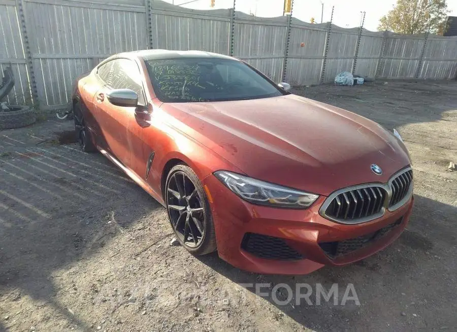 BMW 8 SERIES M850I XDRIVE 2019 vin WBABC4C54KBJ35601 from auto auction Caiaai