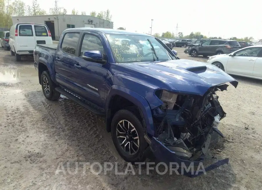 TOYOTA TACOMA DOUBLE CAB/SR/SR5/TRD SPO 2022 vin 3TYCZ5AN2NT055746 from auto auction Caiaai