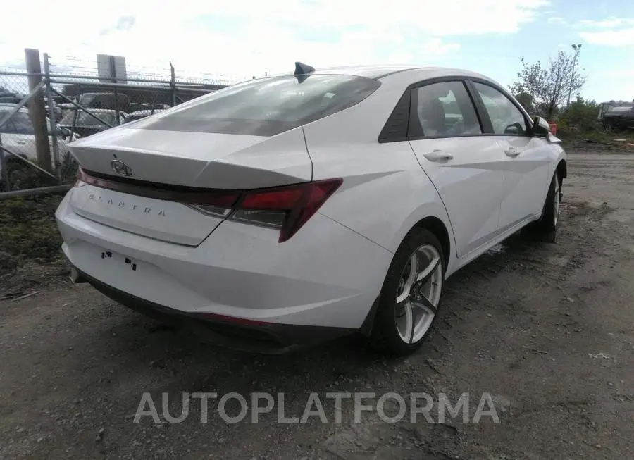 HYUNDAI ELANTRA SEL 2022 vin KMHLM4AG0NU335632 from auto auction Caiaai