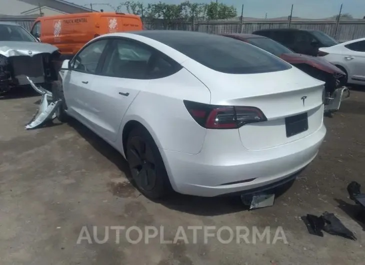 TESLA MODEL 3 2021 vin 5YJ3E1EA8MF087577 from auto auction Caiaai