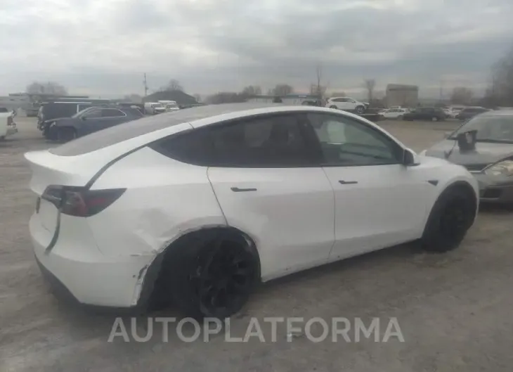 TESLA MODEL Y 2022 vin 7SAYGDEE8NF327316 from auto auction Caiaai