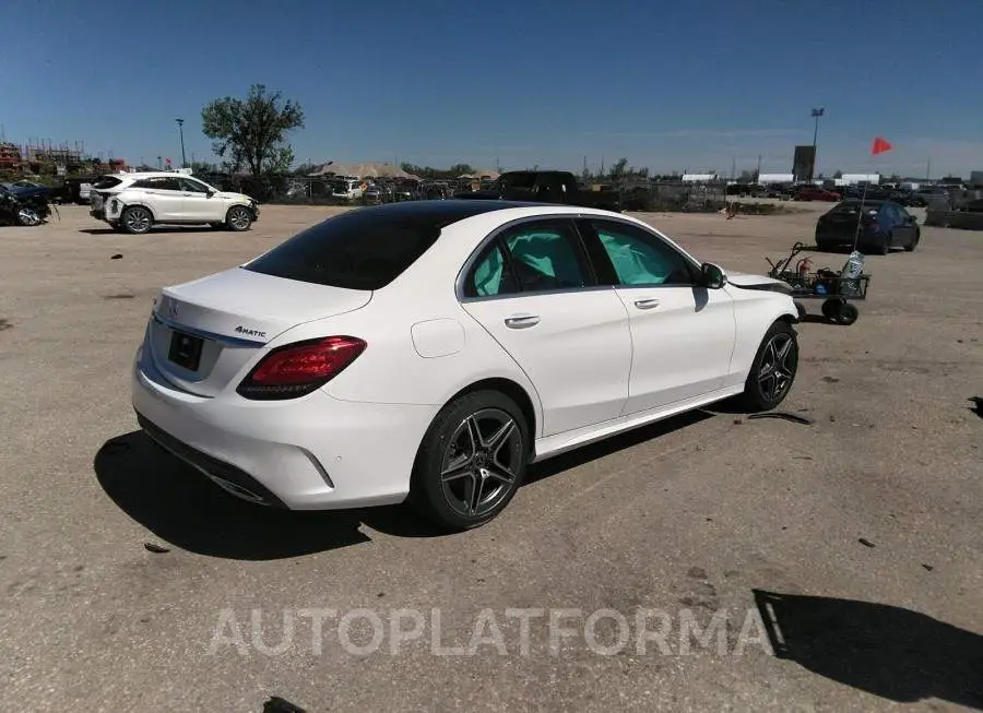 MERCEDES BENZ C300 4MATIC  2021 vin W1KWF8EB9MR646341 from auto auction Caiaai