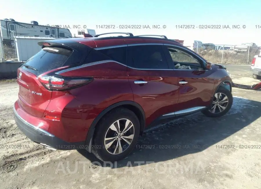 NISSAN MURANO SV 2021 vin 5N1AZ2BS5MC130683 from auto auction Caiaai