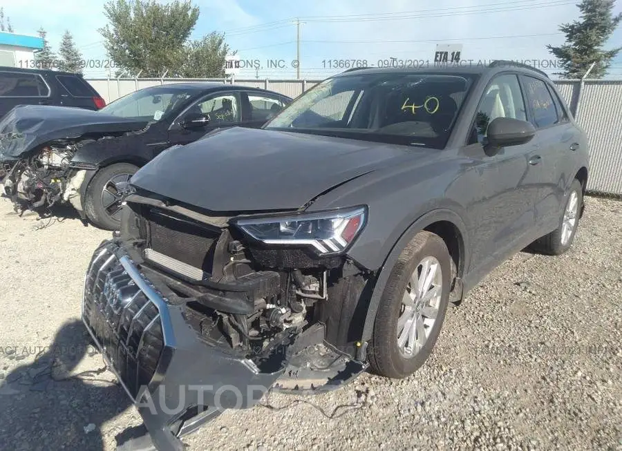 AUDI Q3 PREMIUM 2020 vin WA1AECF31L1050472 from auto auction Caiaai