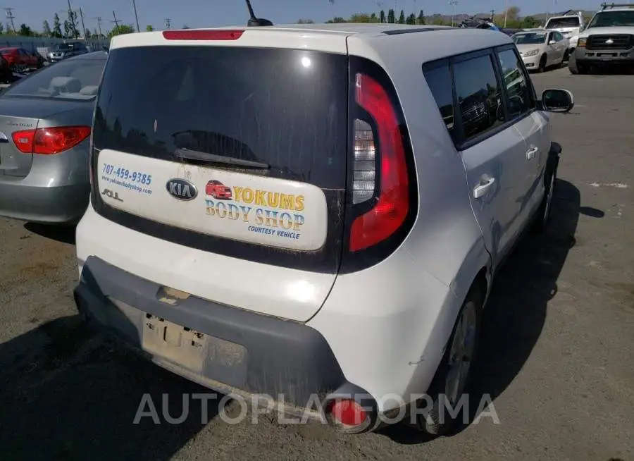 KIA SOUL 2016 vin KNDJN2A28G7318161 from auto auction Copart