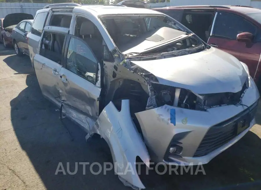 TOYOTA SIENNA XLE 2020 vin 5TDYZ3DC6LS041779 from auto auction Copart