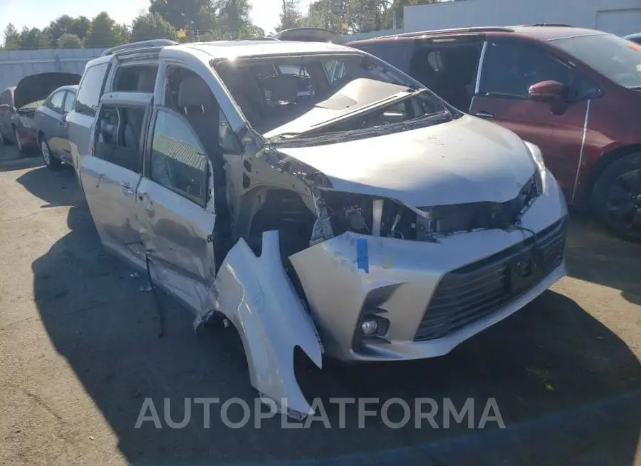 TOYOTA SIENNA XLE 2020 vin 5TDYZ3DC6LS041779 from auto auction Copart