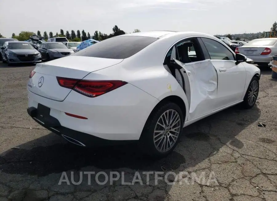 MERCEDES-BENZ CLA 250 2020 vin W1K5J4GB0LN087705 from auto auction Copart