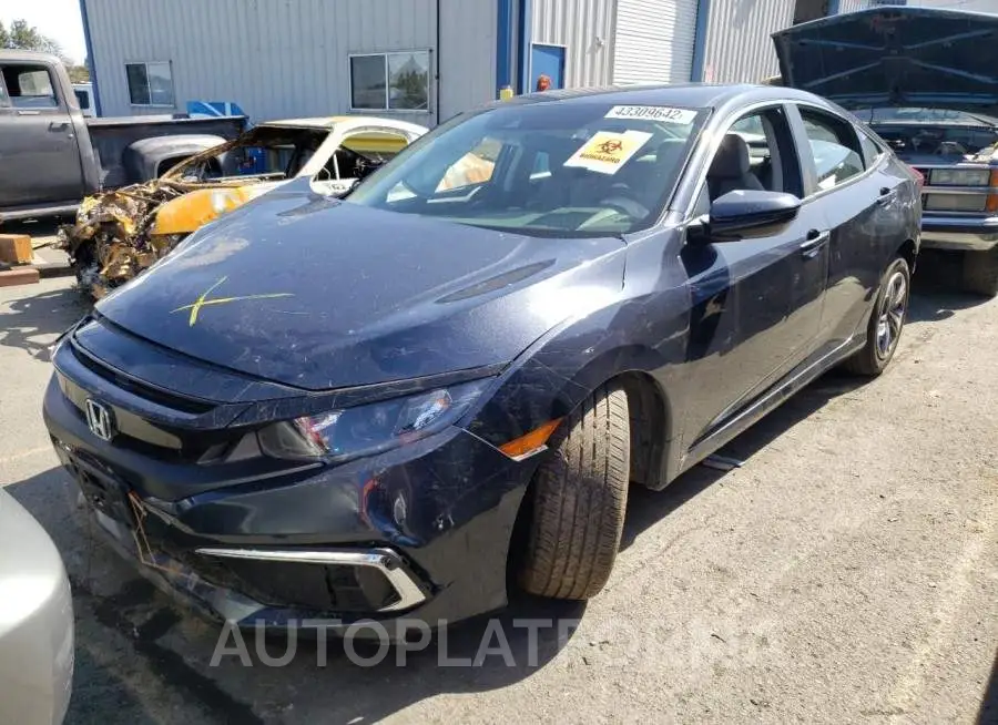 HONDA CIVIC LX 2020 vin 19XFC2F64LE213036 from auto auction Copart