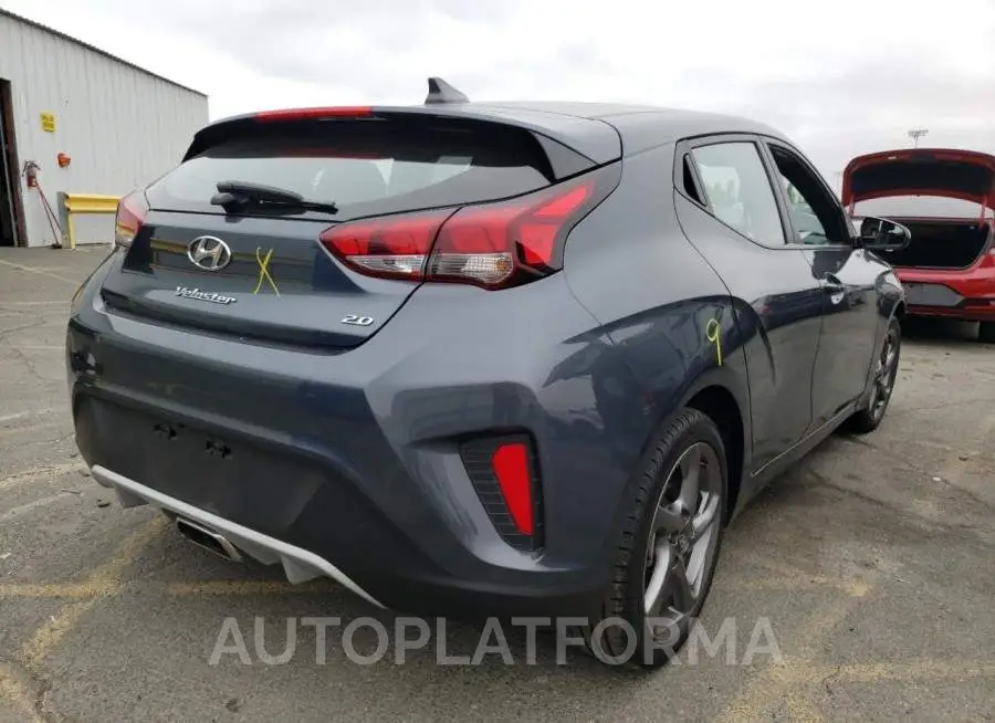 HYUNDAI VELOSTER B 2019 vin KMHTG6AF4KU016286 from auto auction Copart