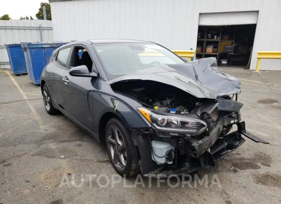 HYUNDAI VELOSTER B 2019 vin KMHTG6AF4KU016286 from auto auction Copart