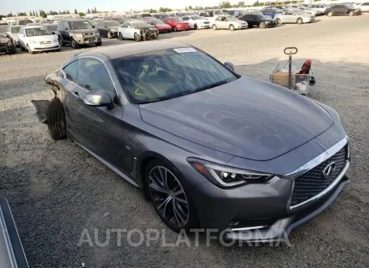 INFINITI Q60 LUXE 3 2018 vin JN1EV7EK1JM342712 from auto auction Copart