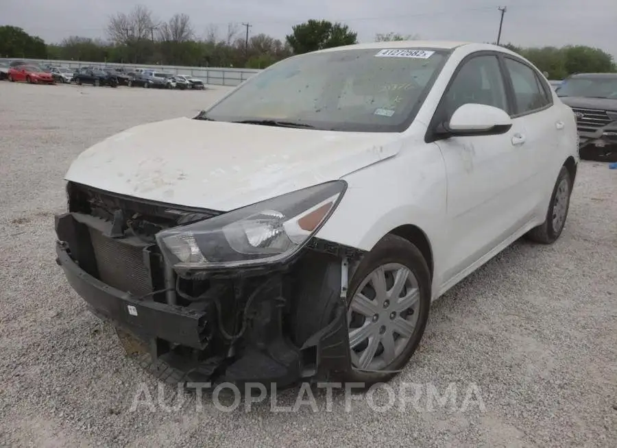 KIA RIO LX 2021 vin 3KPA24AD1ME413274 from auto auction Copart