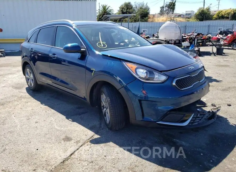 KIA NIRO FE 2019 vin KNDCB3LC8K5251675 from auto auction Copart