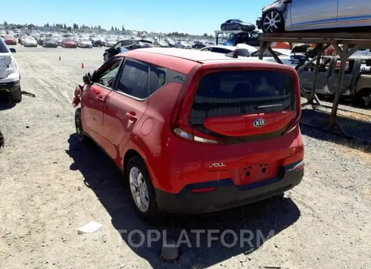 KIA SOUL LX 2021 vin KNDJ23AUXM7129314 from auto auction Copart