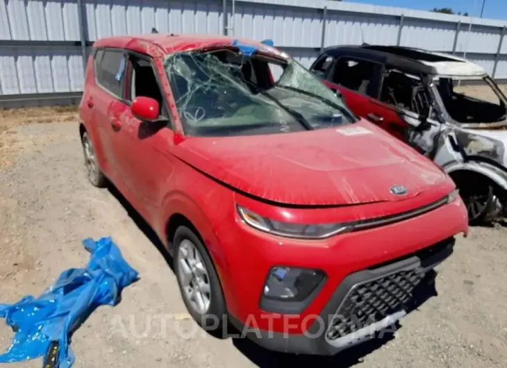 KIA SOUL LX 2021 vin KNDJ23AUXM7129314 from auto auction Copart