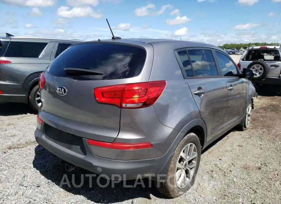 KIA SPORTAGE L 2016 vin KNDPB3AC6G7838537 from auto auction Copart