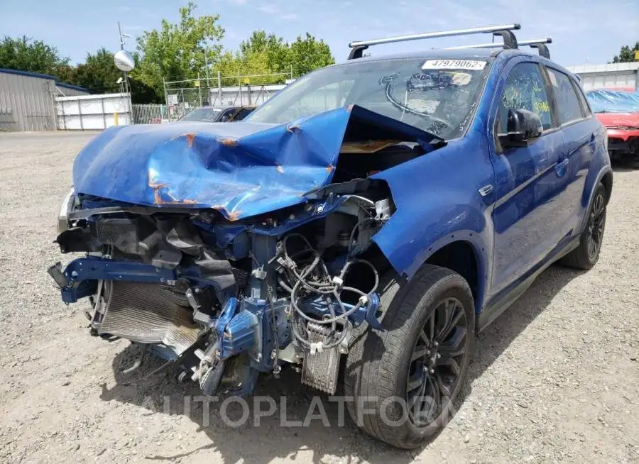 MITSUBISHI outlander 2018 vin JA4AR3AU6JU004832 from auto auction Copart