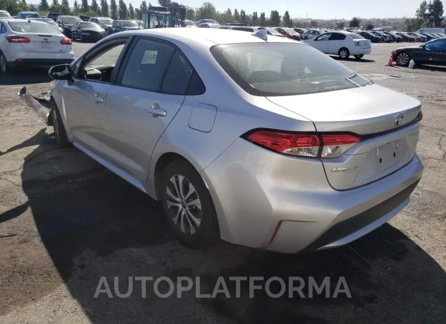 TOYOTA COROLLA LE 2020 vin JTDEBRBE4LJ020621 from auto auction Copart