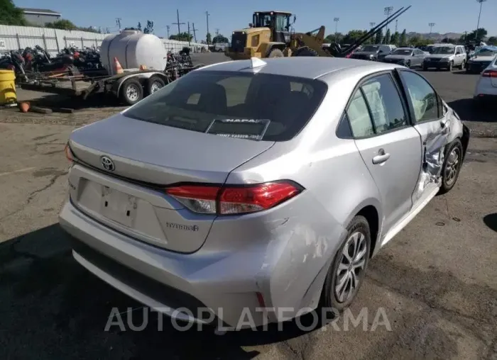 TOYOTA COROLLA LE 2020 vin JTDEBRBE4LJ020621 from auto auction Copart