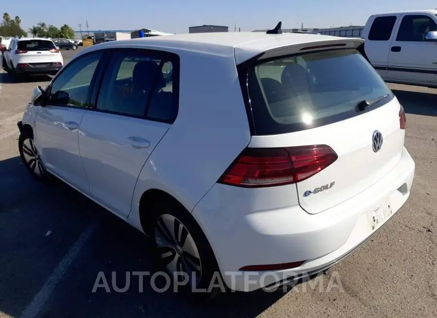 VOLKSWAGEN E-GOLF SE 2018 vin WVWKR7AU7JW906945 from auto auction Copart