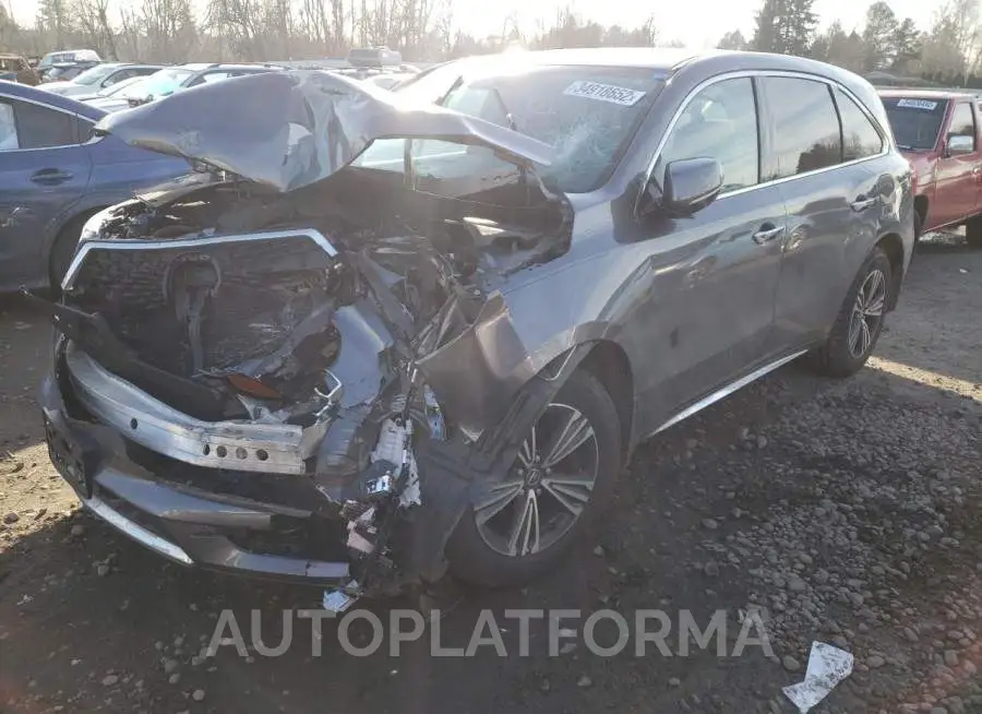 ACURA MDX 2018 vin 5J8YD4H35JL021697 from auto auction Copart