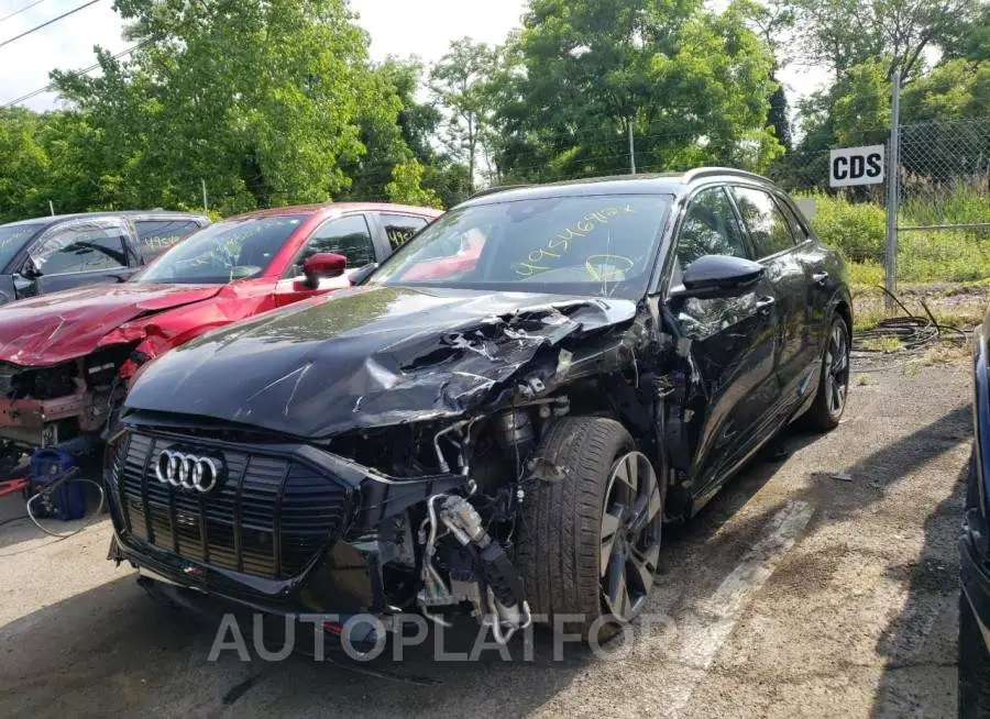 AUDI E-TRON PRE 2021 vin WA1AAAGE3MB015234 from auto auction Copart