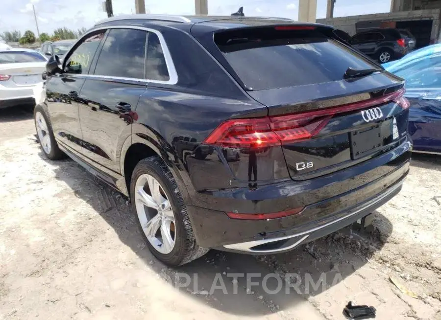 AUDI Q8 PREMIUM 2019 vin WA1BVAF11KD040187 from auto auction Copart