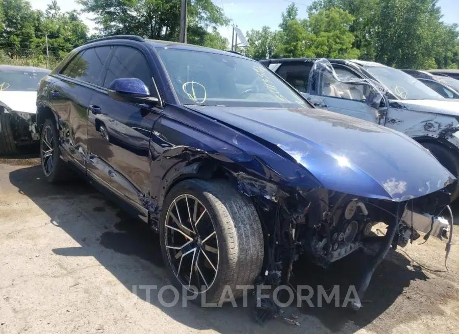 AUDI Q8 PREMIUM 2020 vin WA1EVAF19LD004746 from auto auction Copart