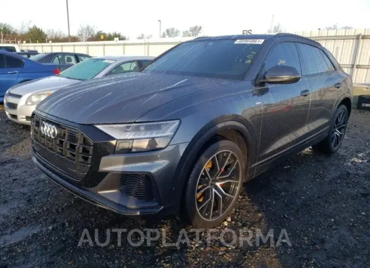 AUDI Q8 PREMIUM 2021 vin WA1EVBF1XMD017948 from auto auction Copart