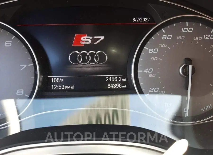 AUDI S7 PRESTIG 2016 vin WAUW2AFC0GN084973 from auto auction Copart