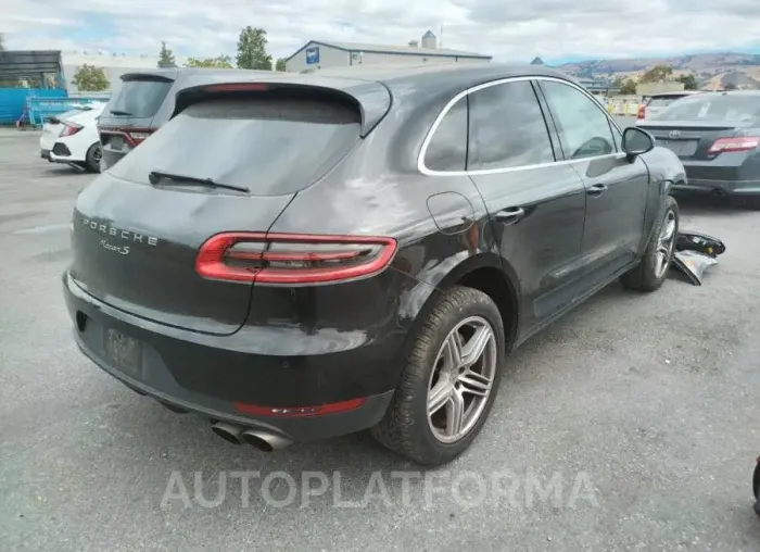 PORSCHE MACAN S 2017 vin WP1AB2A50HLB10107 from auto auction Copart