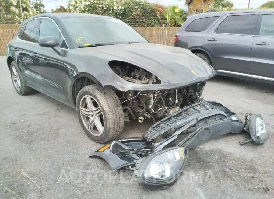 PORSCHE MACAN S 2017 vin WP1AB2A50HLB10107 from auto auction Copart