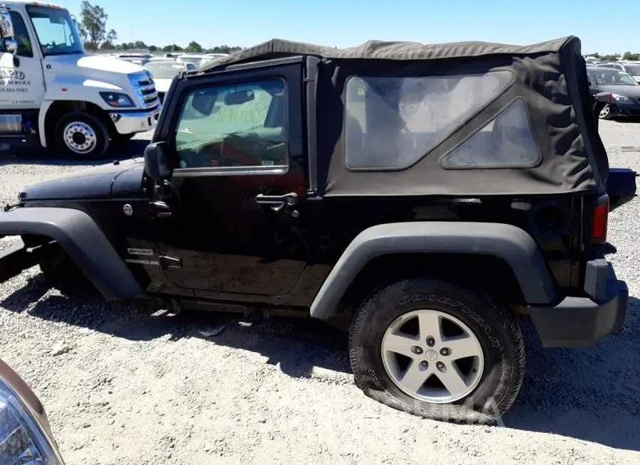 JEEP WRANGLER S 2017 vin 1C4GJWAG2HL753713 from auto auction Copart