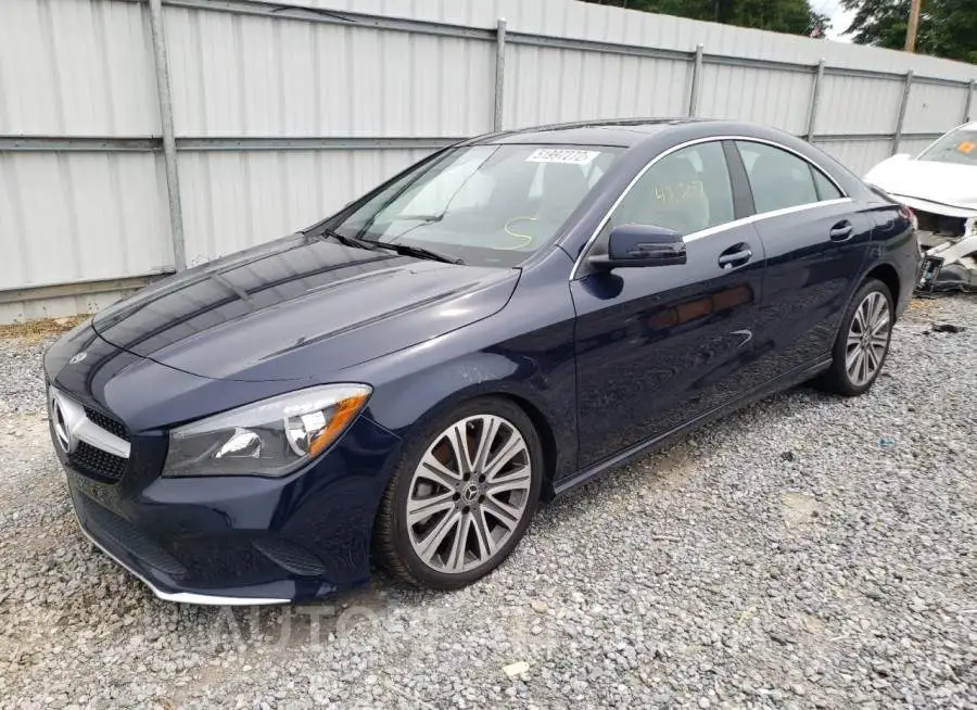 MERCEDES-BENZ CLA 250 2018 vin WDDSJ4EB2JN661255 from auto auction Copart