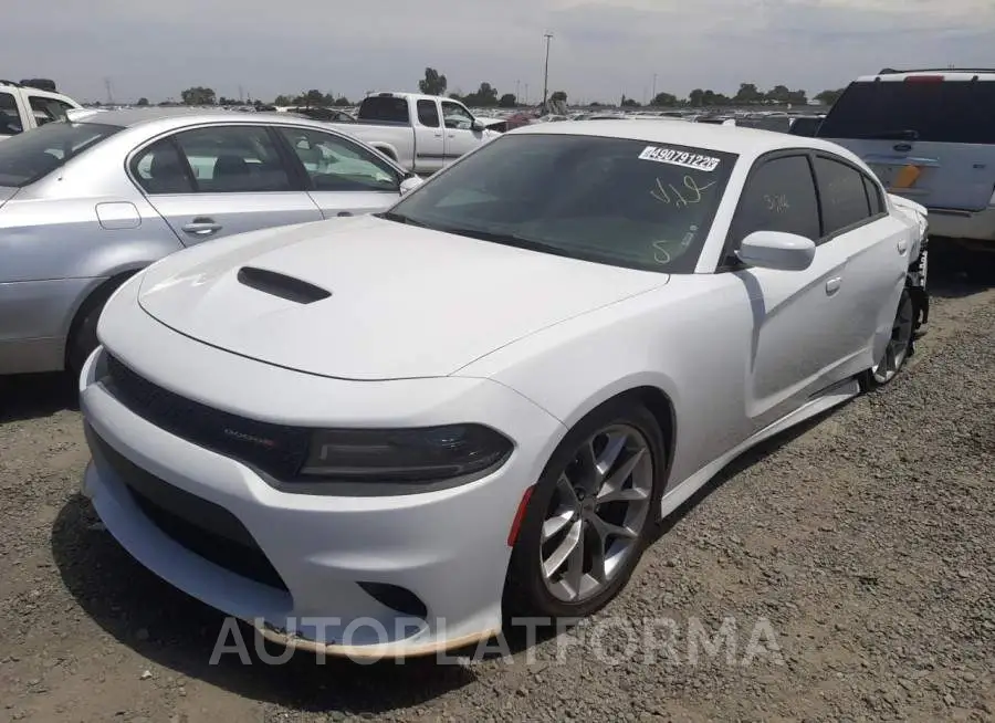 DODGE CHARGER GT 2020 vin 2C3CDXHG7LH163079 from auto auction Copart