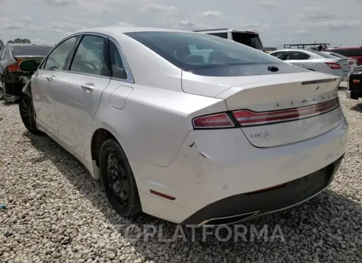 LINCOLN MKZ SELECT 2018 vin 3LN6L5C90JR623656 from auto auction Copart